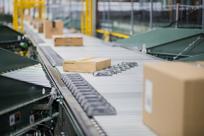 Conveyco Sliding Shoe Sorter